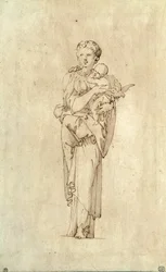 Barmherzigkeit, oder die Jungfrau und das Kind